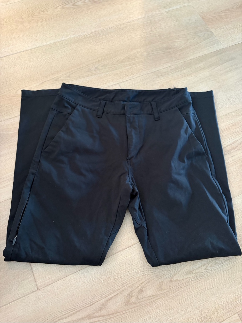 BYLT Basics Black Performance Chino Pants